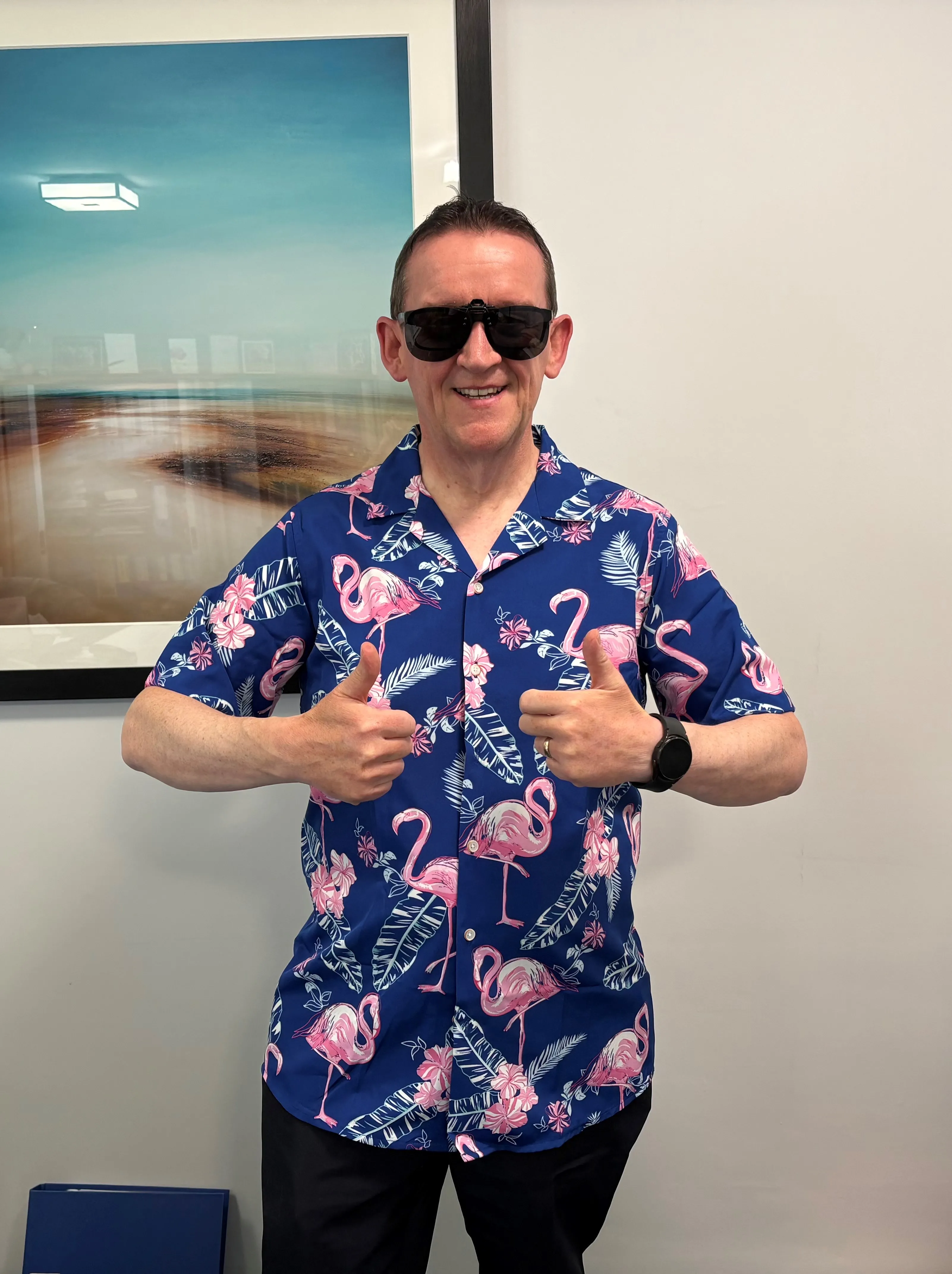 Shirts and shades day