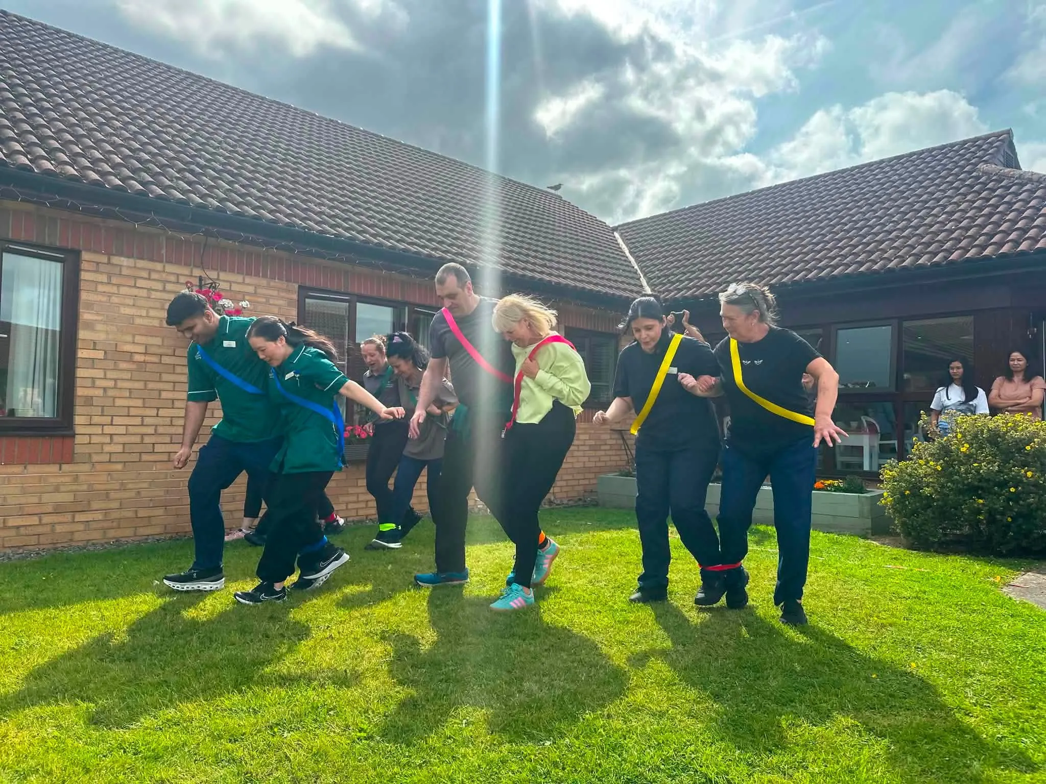 Staff team building 