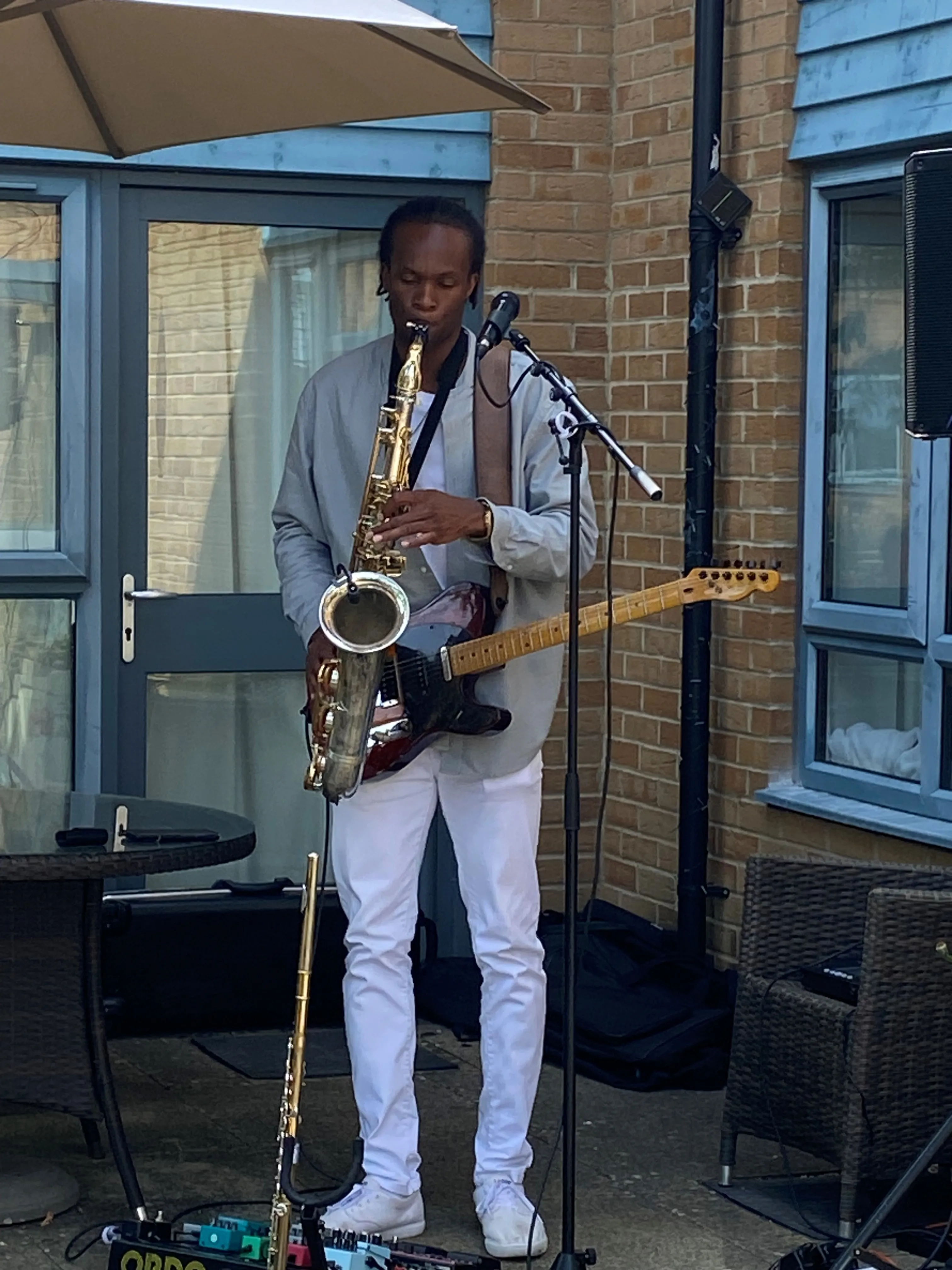 Multi-instrumentalist plays at Windmill