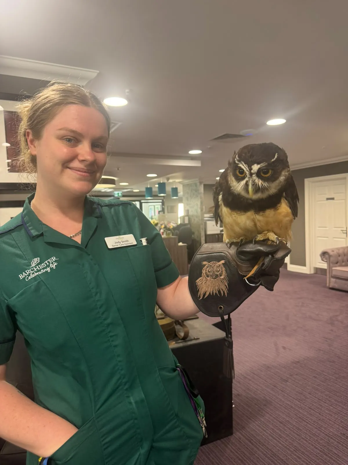 Birds of Prey visit Wilton Place 