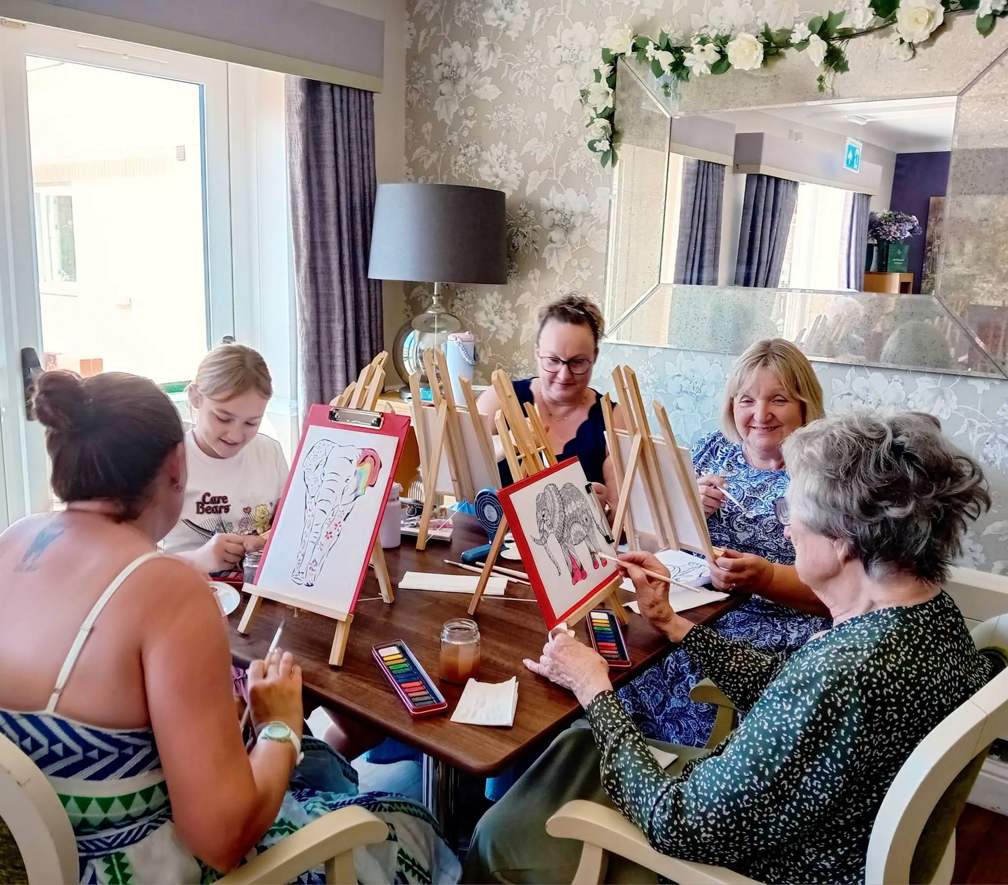 Intergenerational Paint & Sip 