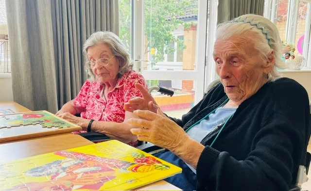 Did they get into a puzzle? You bet they did! 