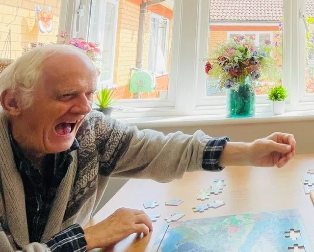 Did they get into a puzzle? You bet they did! 