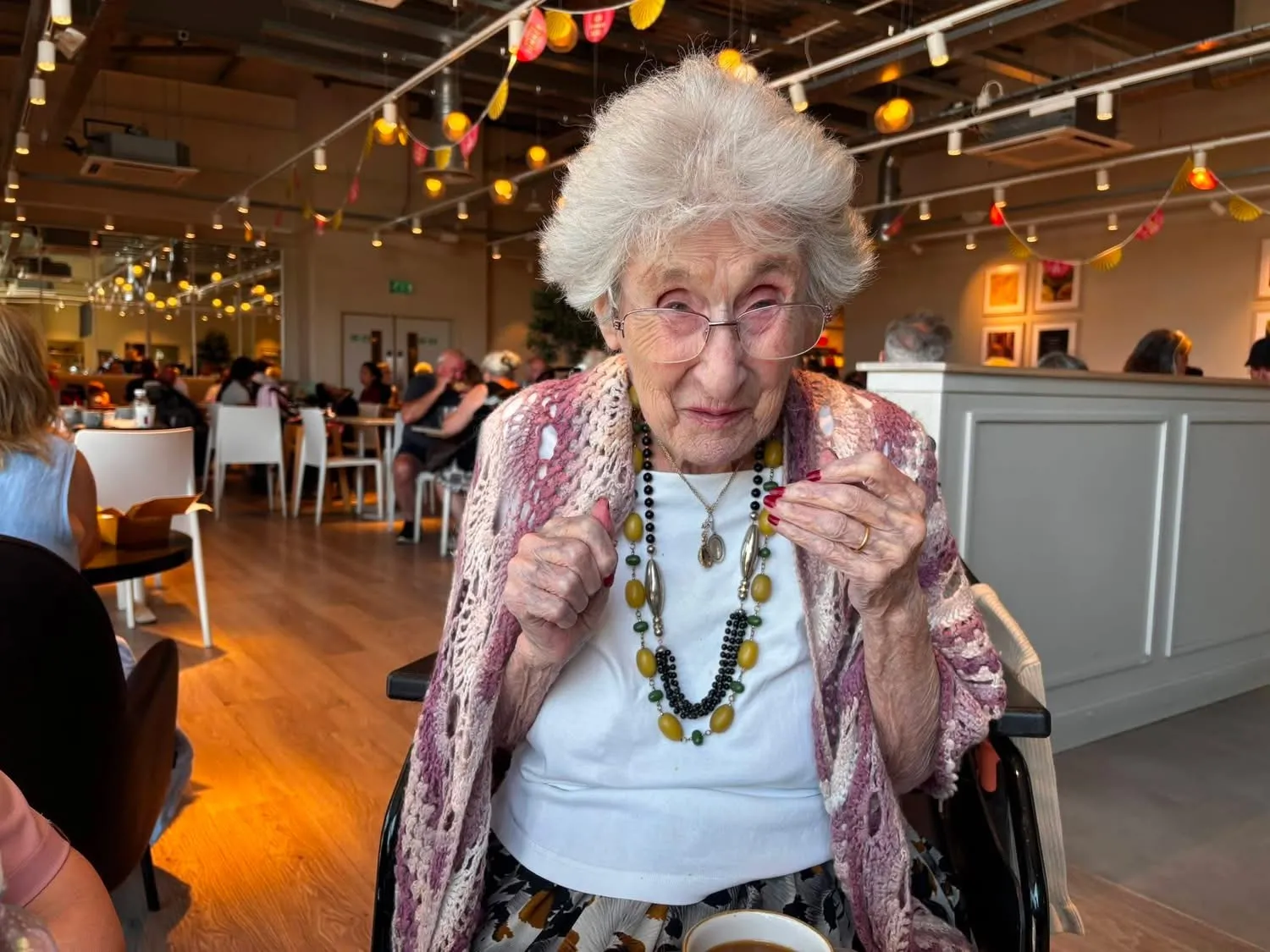 A lovely morning out for one of our residents today!