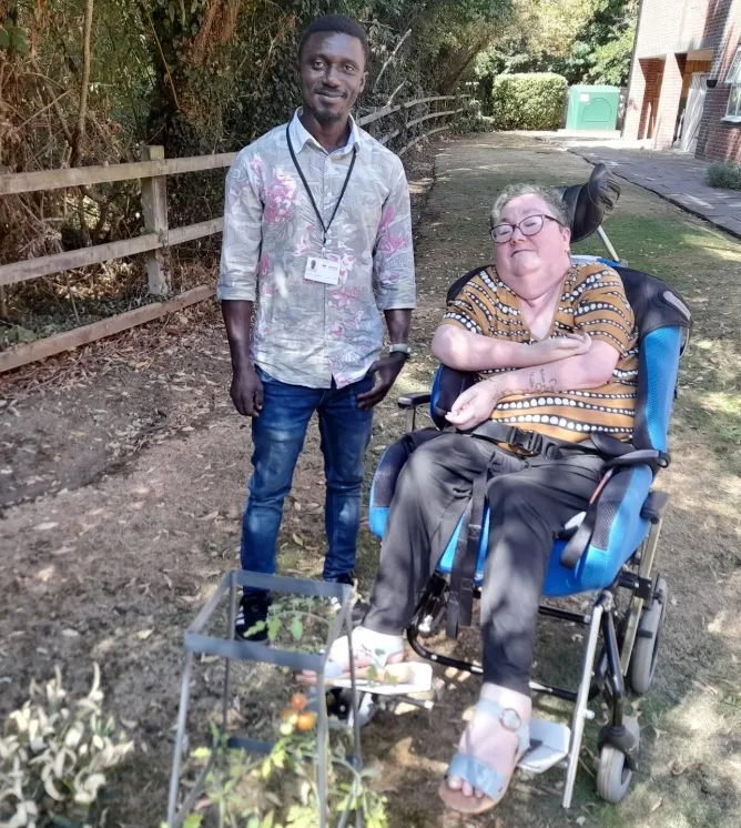 Anna, Michael maintaining the Love of Gardening