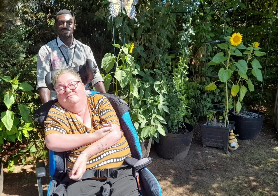 Anna, Michael maintaining the Love of Gardening