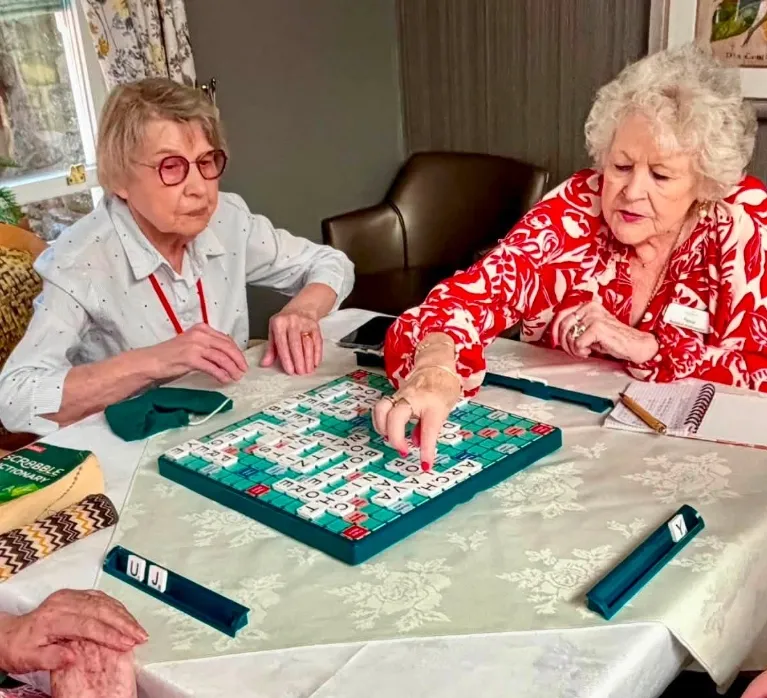  Thursday mornings are reserved for Scrabble Club!