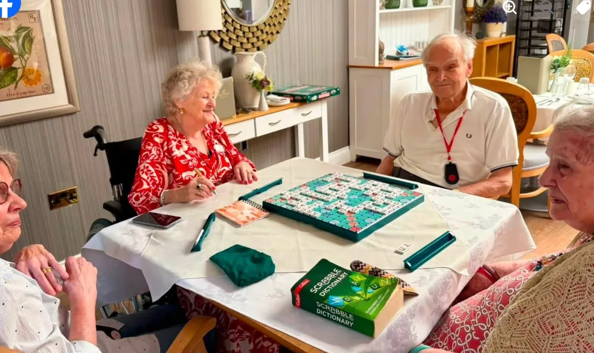  Thursday mornings are reserved for Scrabble Club!