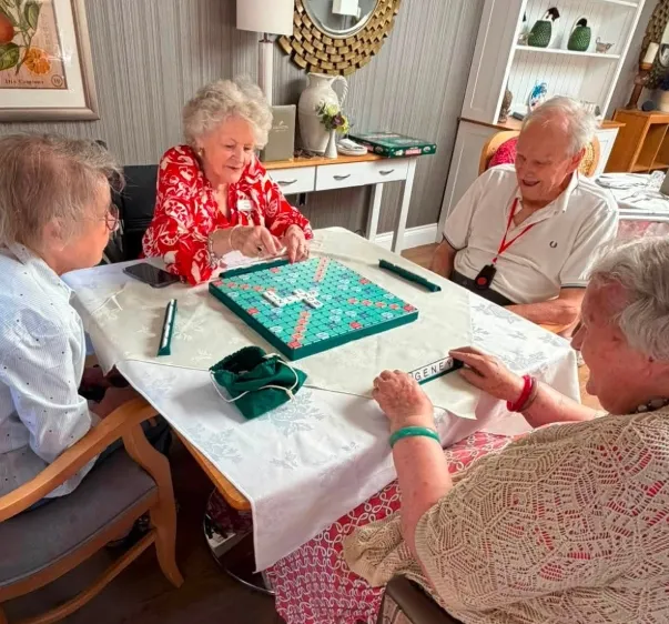  Thursday mornings are reserved for Scrabble Club!