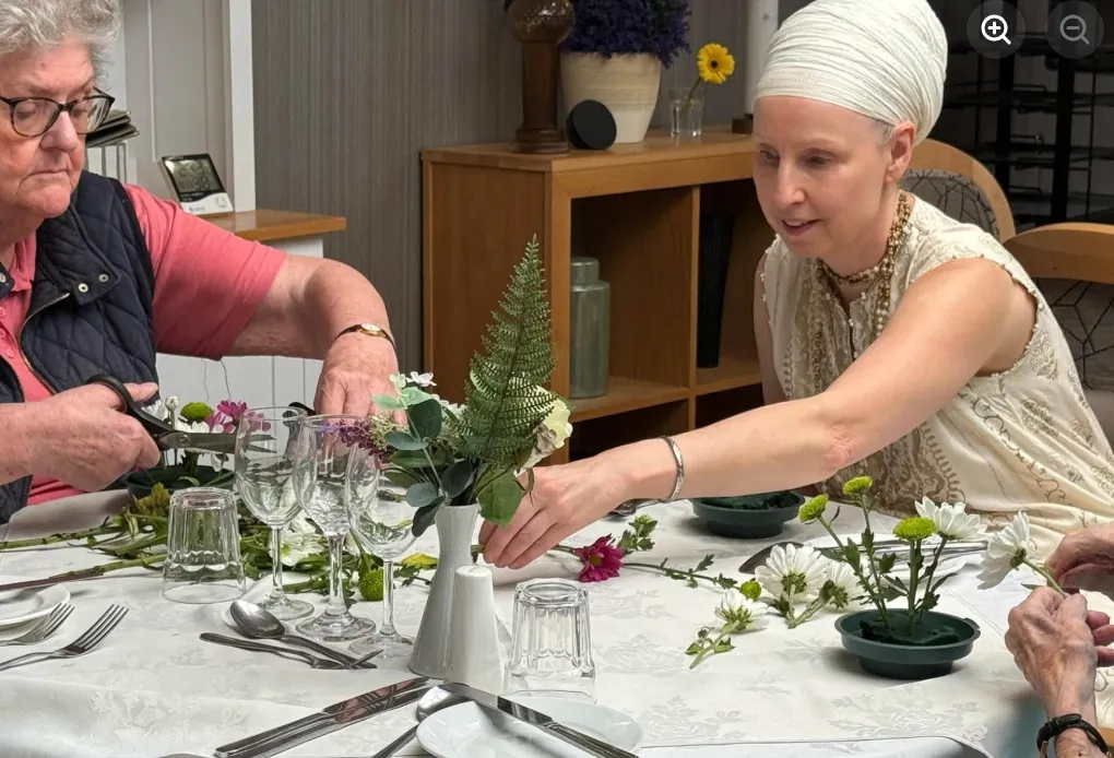 A Little Floral Creativity at Glebefields! 
