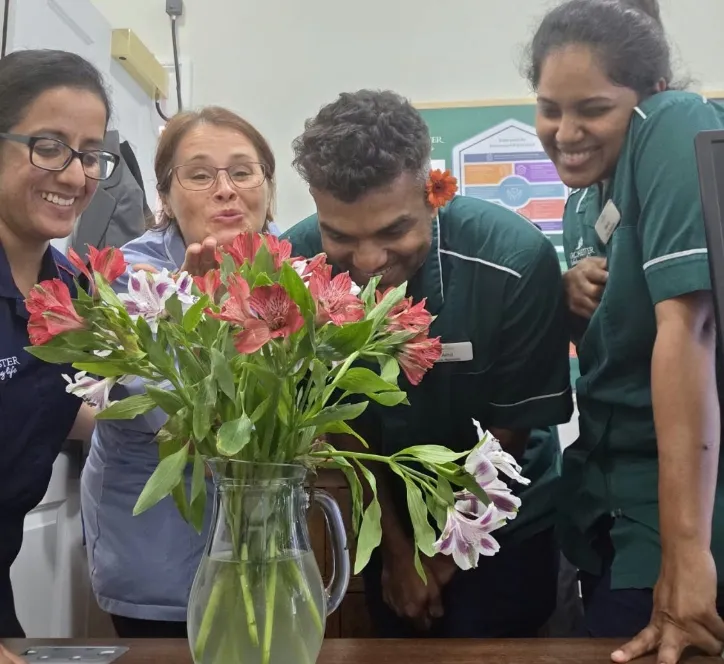 A Little Floral Creativity at Glebefields! 