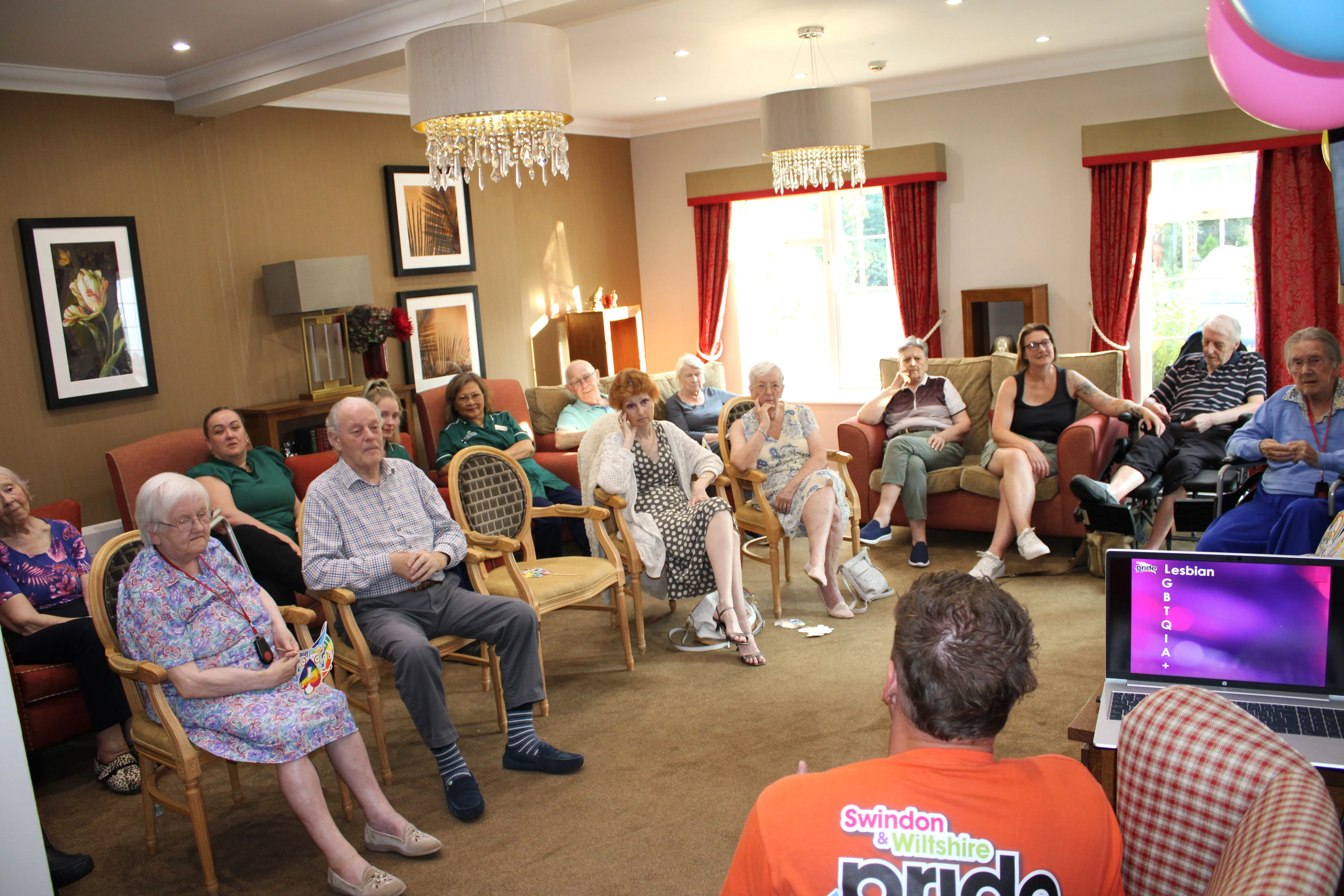Pride talk at White Lodge