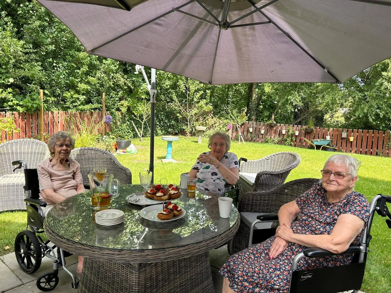 Pimms in the sun