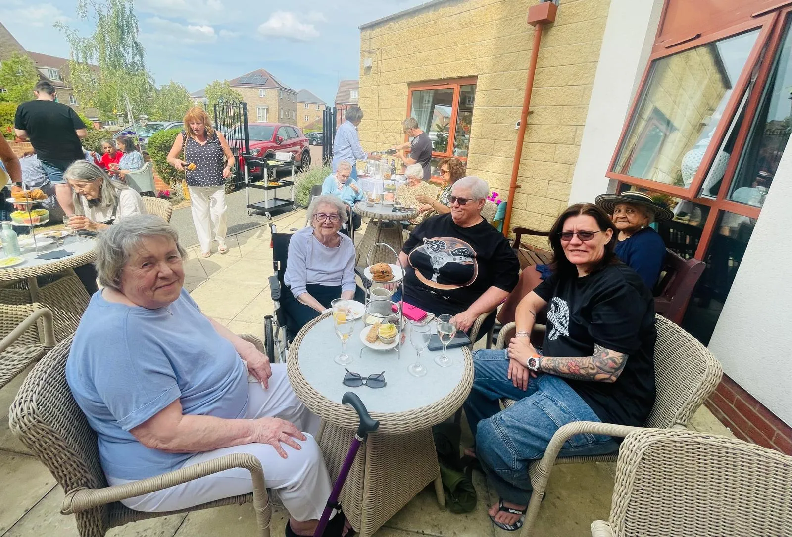 What a wonderful afternoon we had in the garden today!
