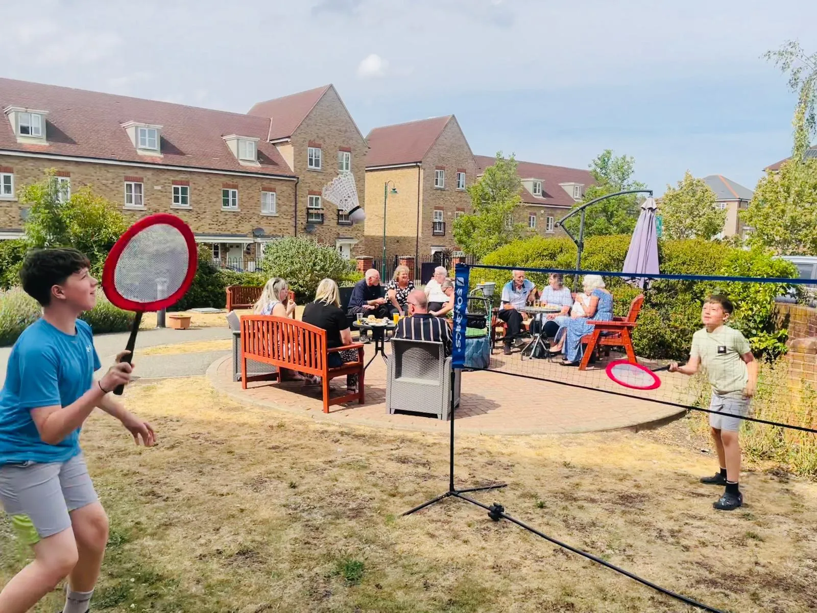 What a wonderful afternoon we had in the garden today!