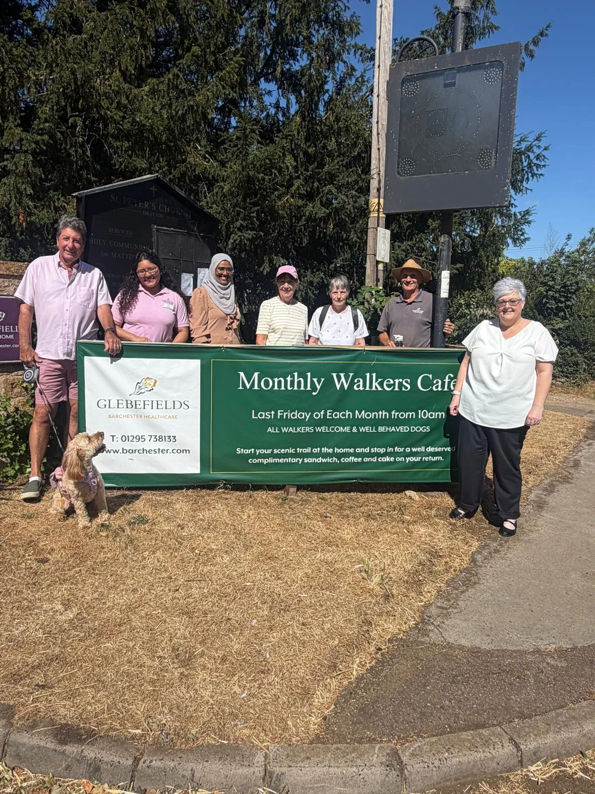 Glebefields Walkers Café Morning Adventure