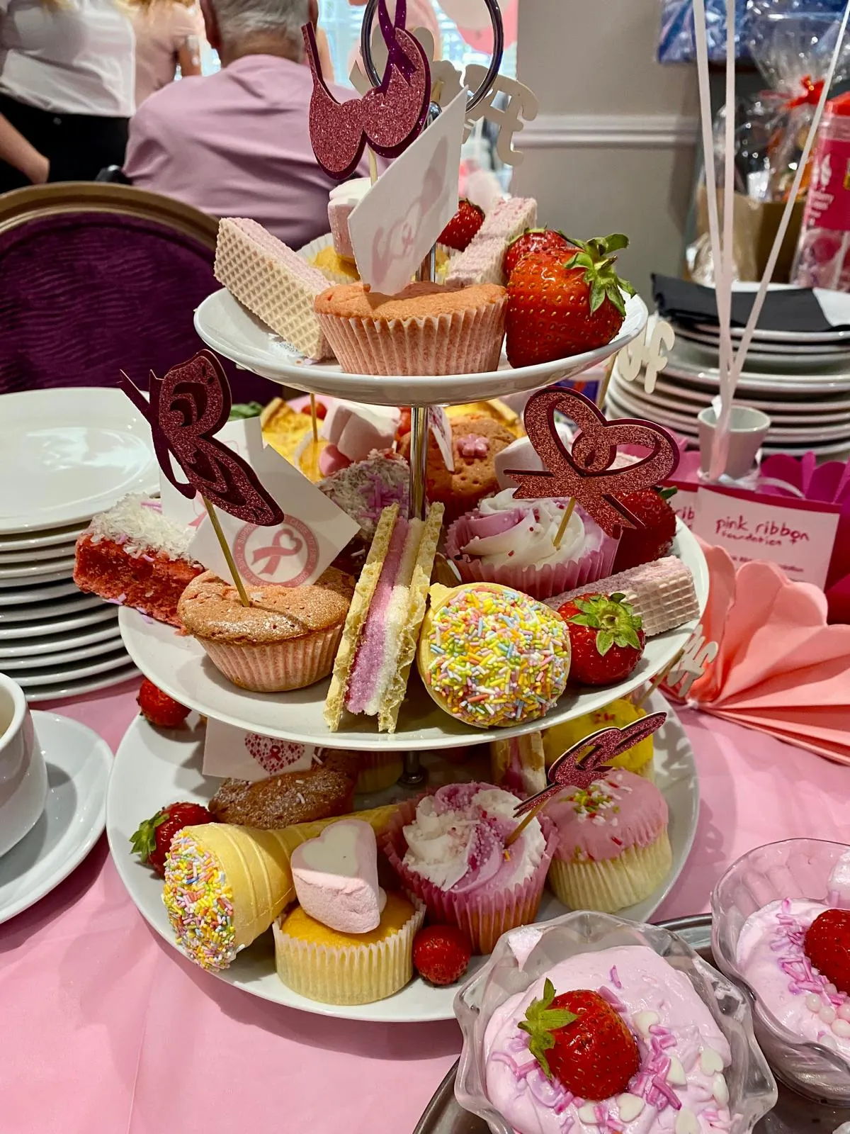 What an incredible turnout for our Pink Ribbon Afternoon Tea! 