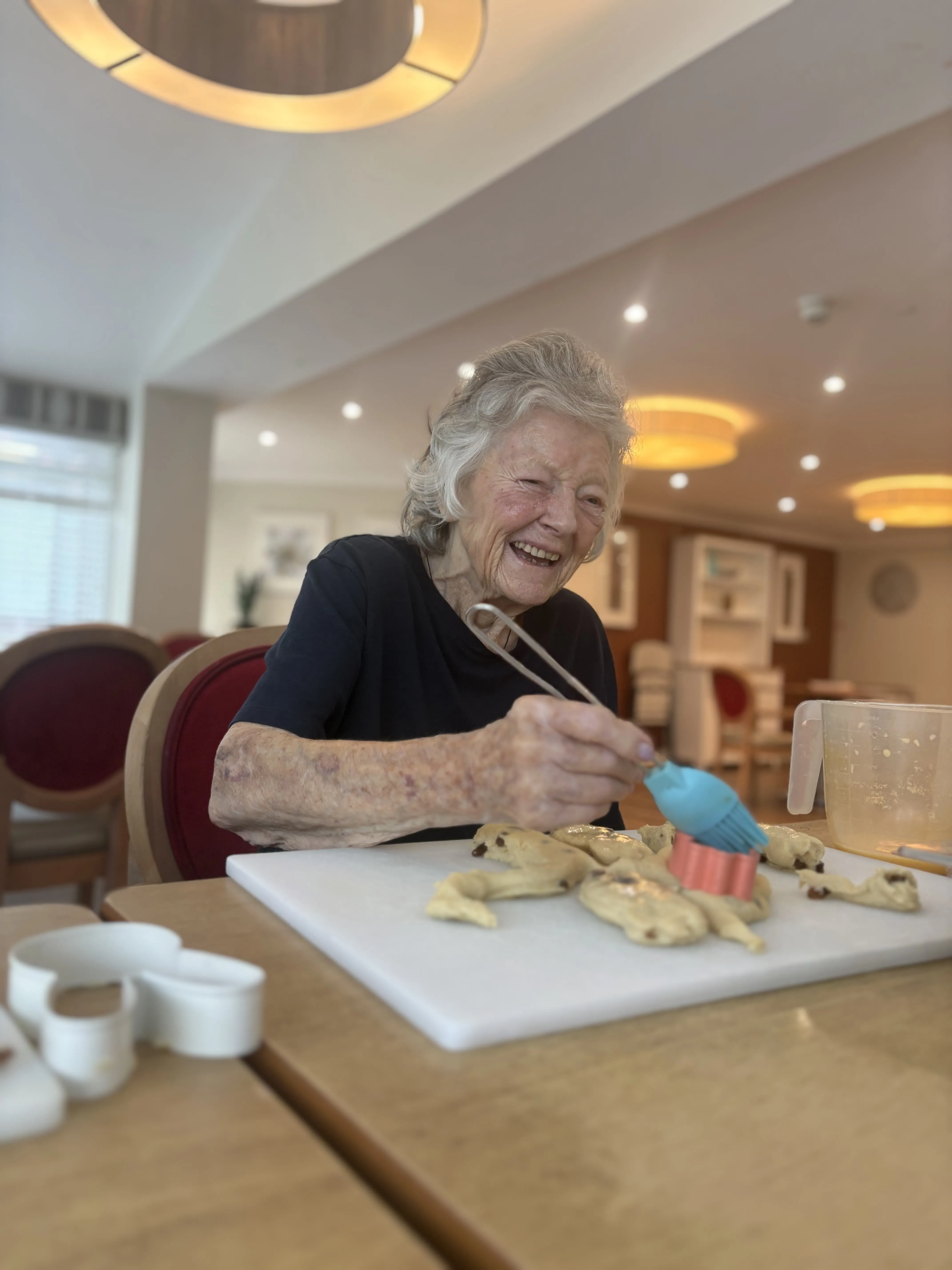 Baking scones