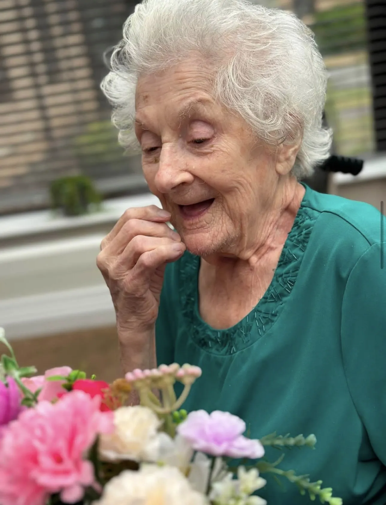 Flower arranging session for some of our beautiful ladies! 