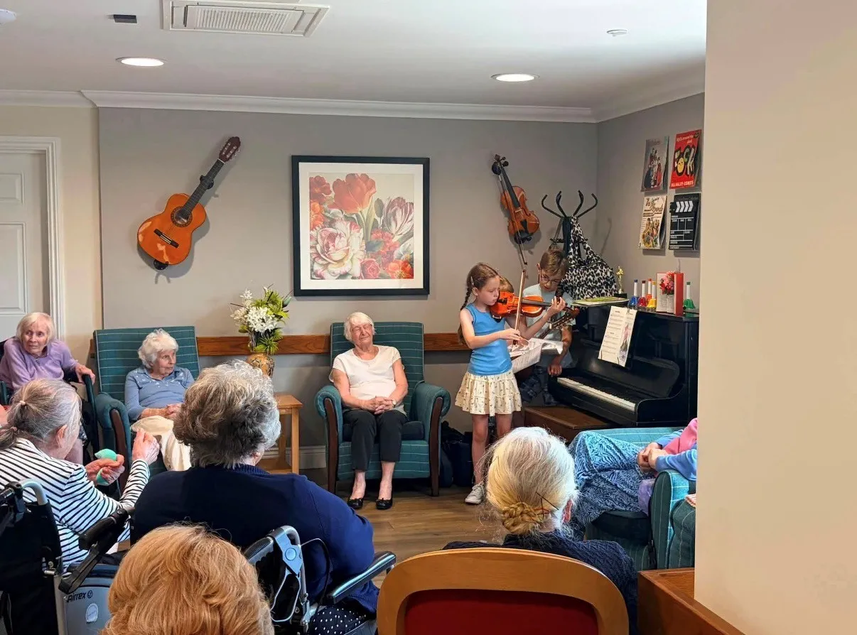 The other day, we were treated to a truly special afternoon here at The Fernes.