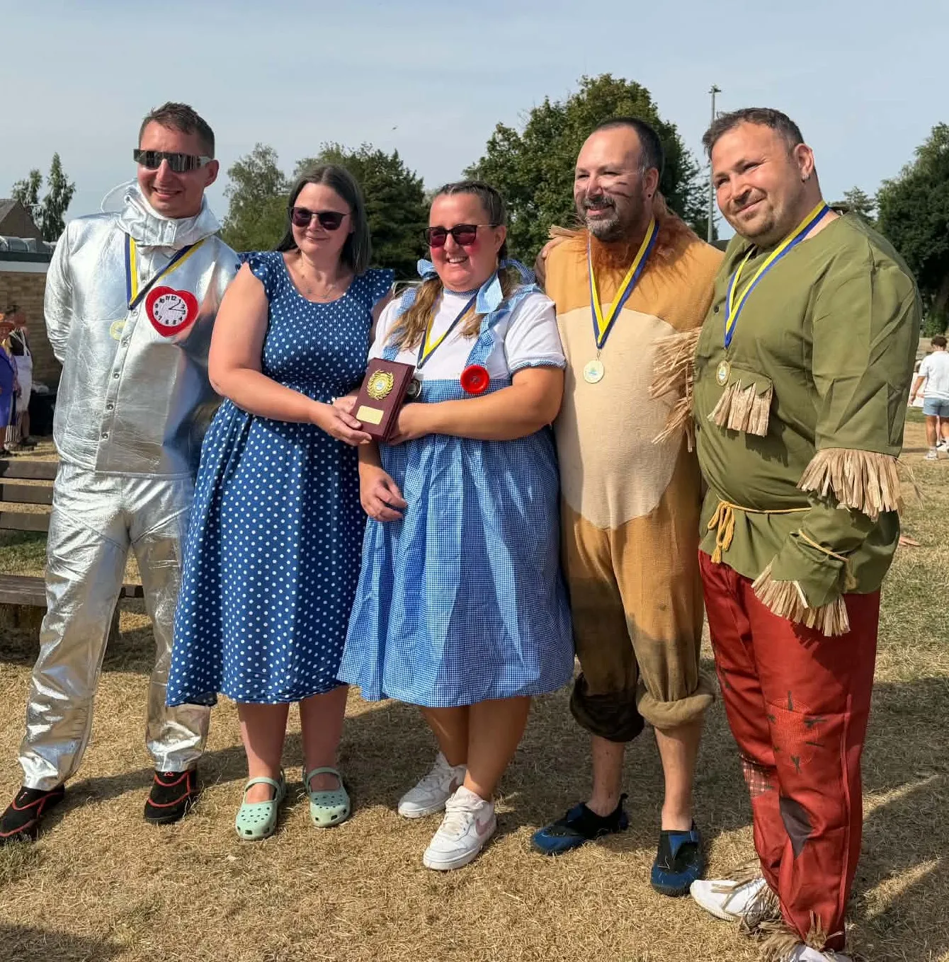 Braeburn Lodge sponsored our local raft race and took part in it..