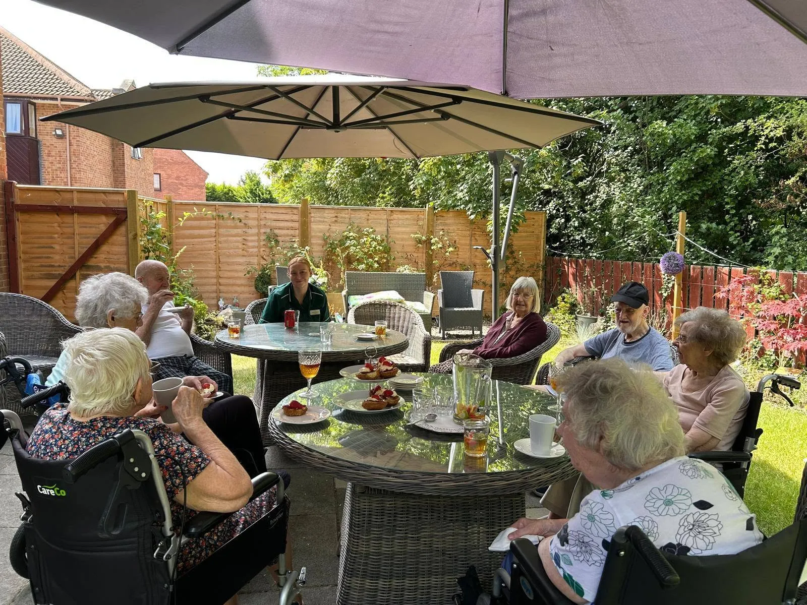 Pimms in the sun