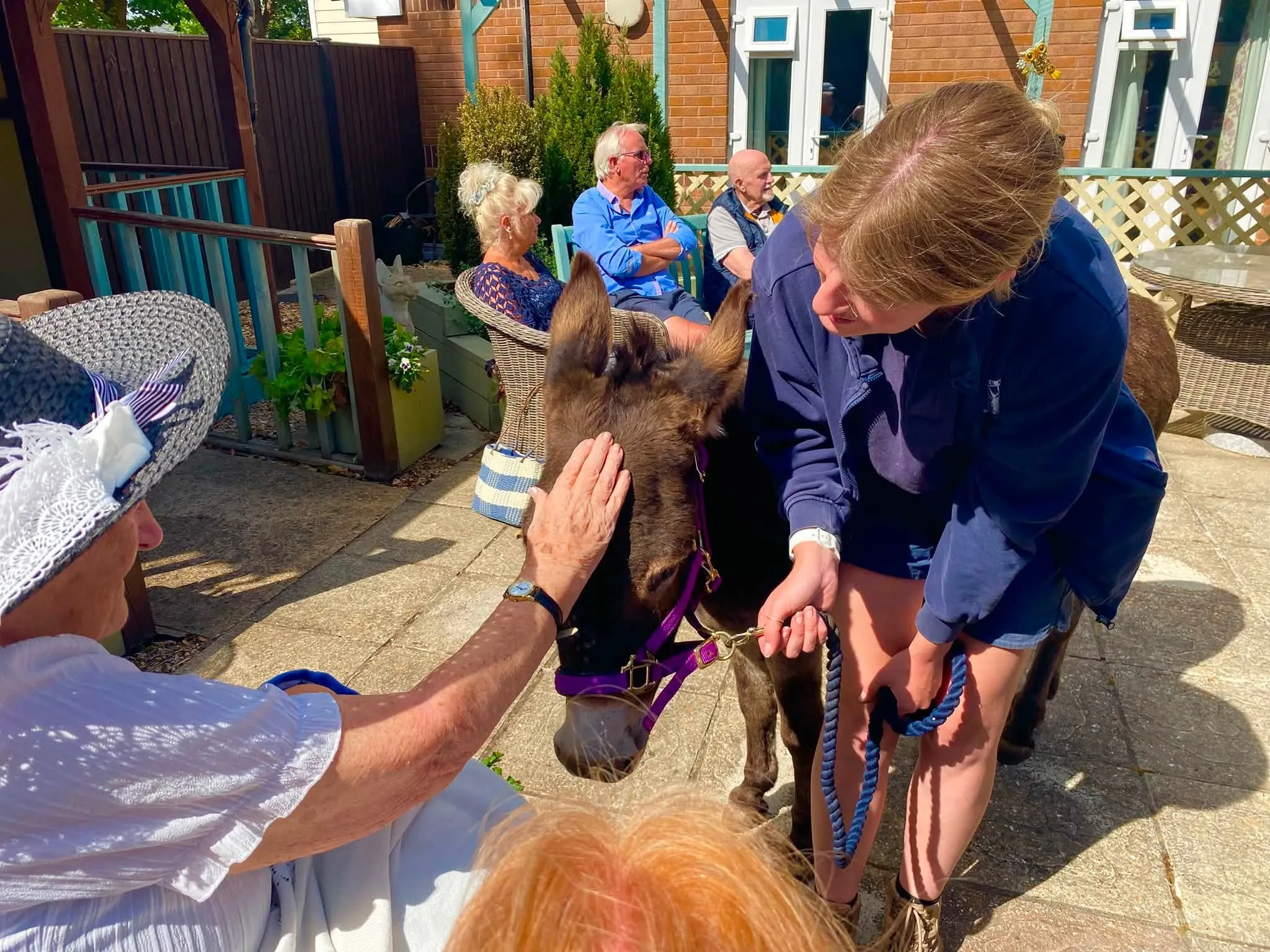 A very special visit to Orchard House! 
