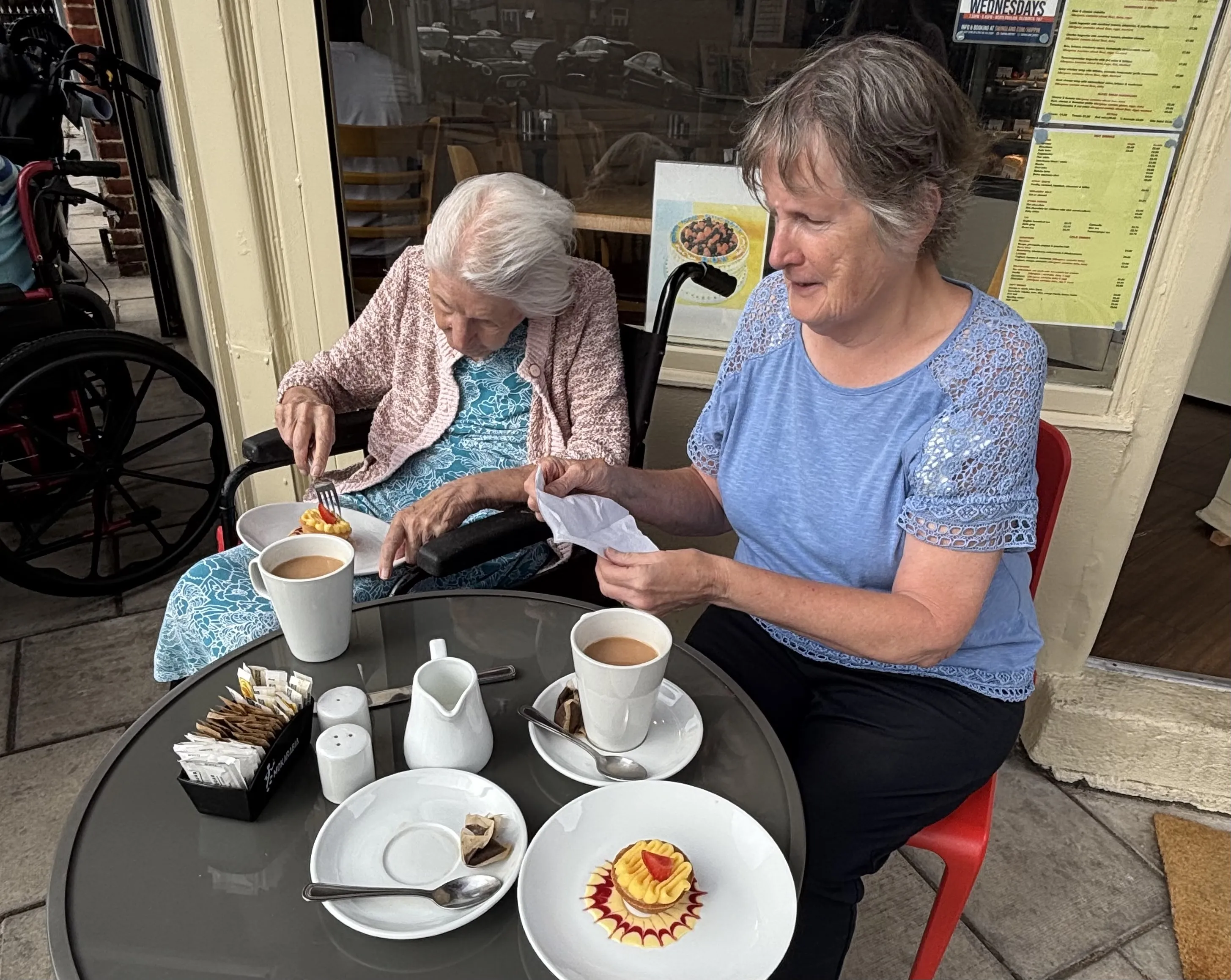 Afternoon tea at the Elizabeth Patisserie