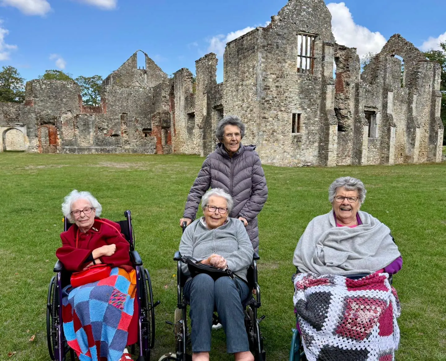 Our History Club Comes Alive at Netley Abbey
