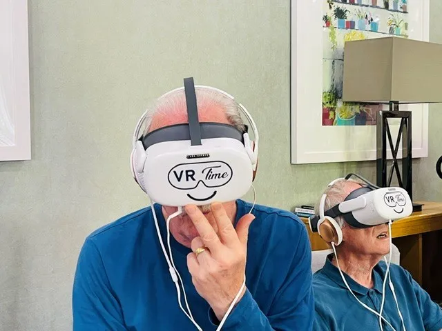 Virtual reality session