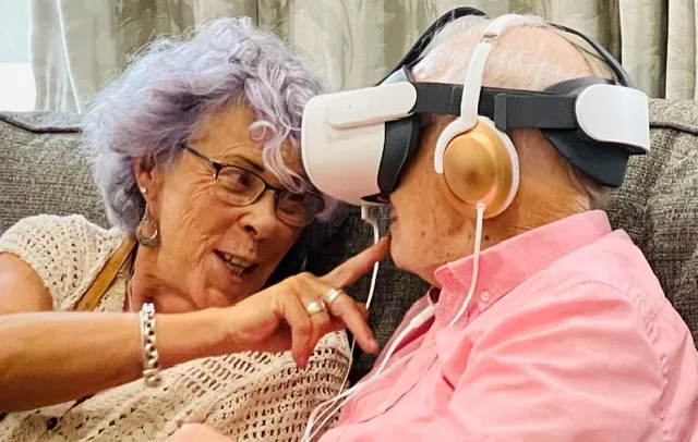 Virtual reality session