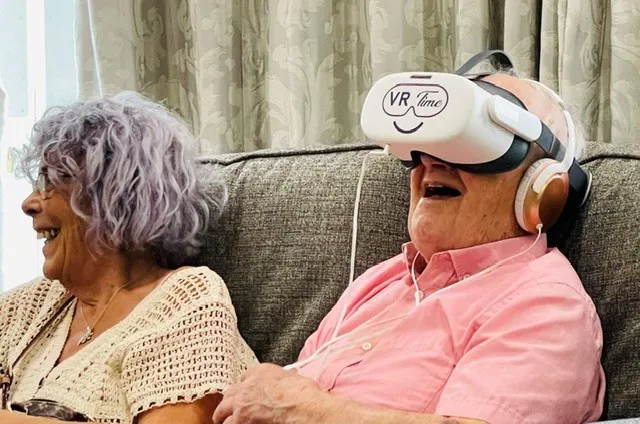 Virtual reality session