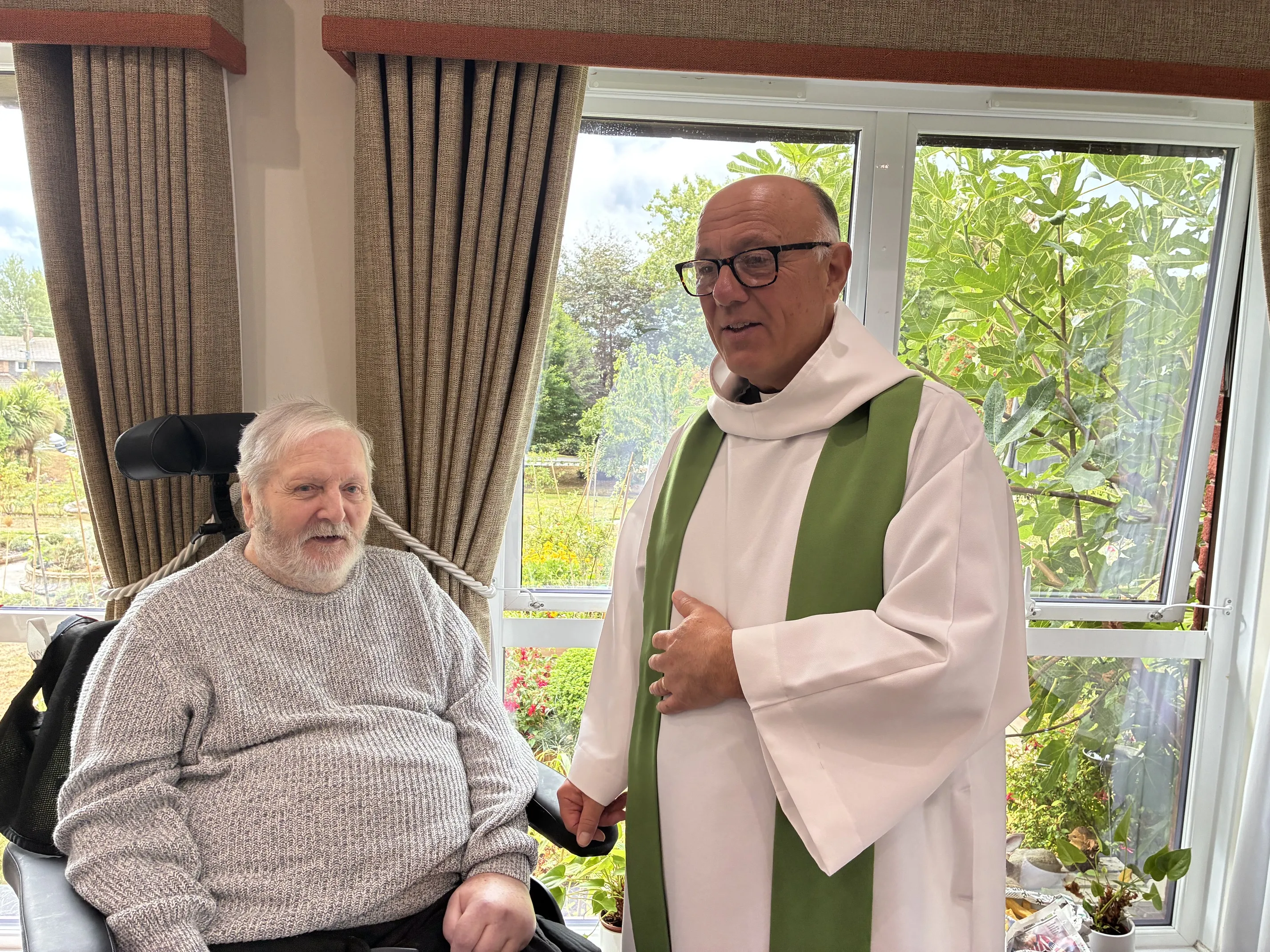 Holy Communion with a little “Seagull Screeching”