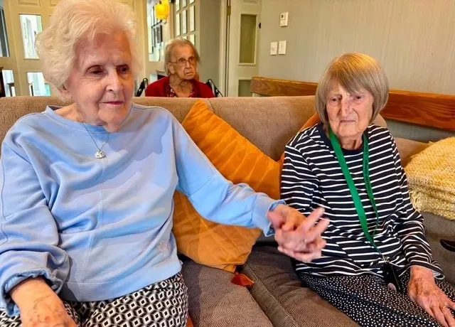 Enjoying an afternoon with Georgia Norton