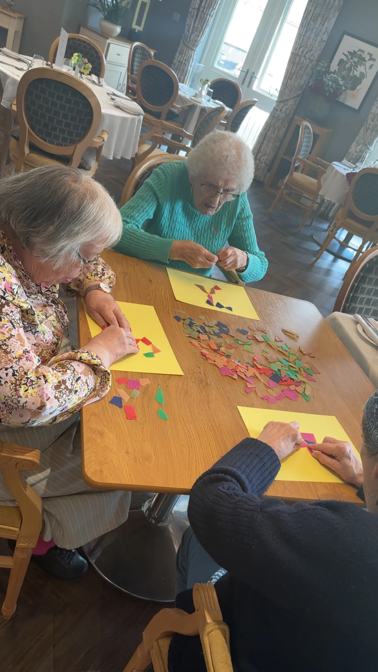Pasta Mosaic Art