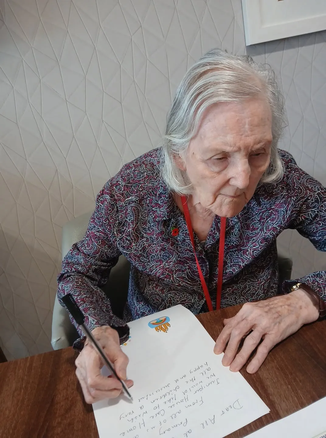 Residents Send Good Luck Wishes to Local School Children