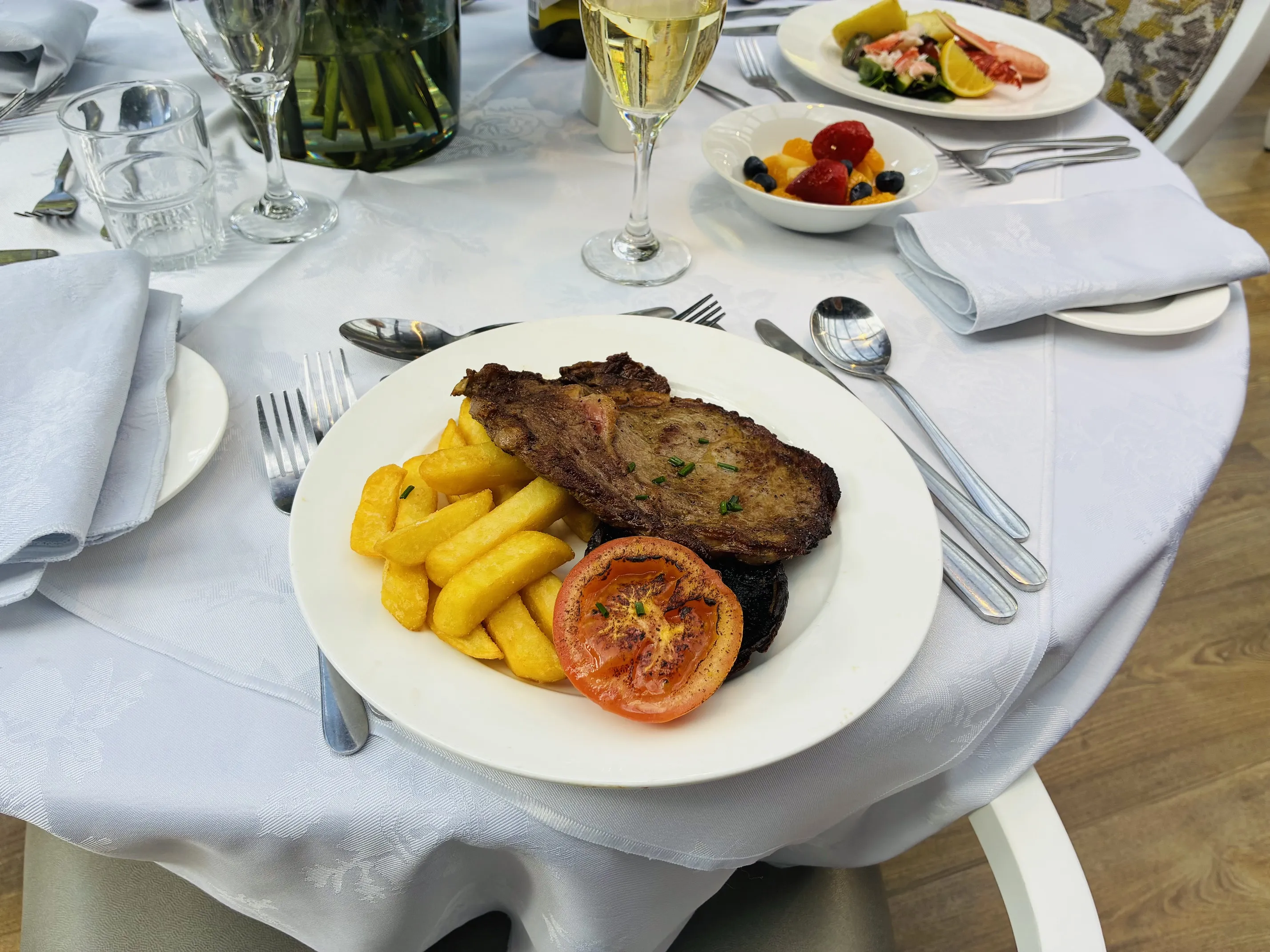 Steak and Lobster aka Surf and Turf!