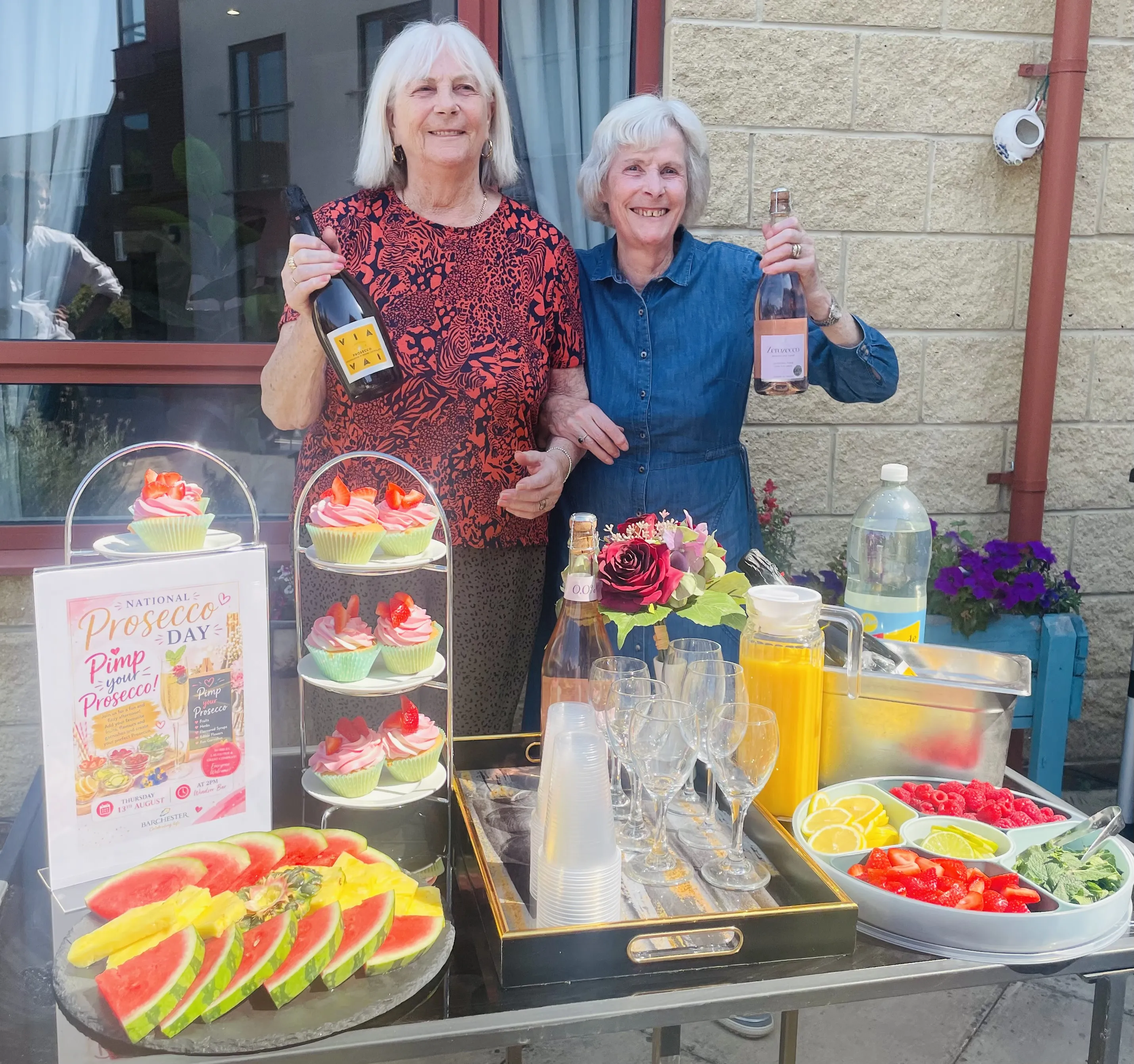 Celebrating Prosecco Day at Hampton Grove! 