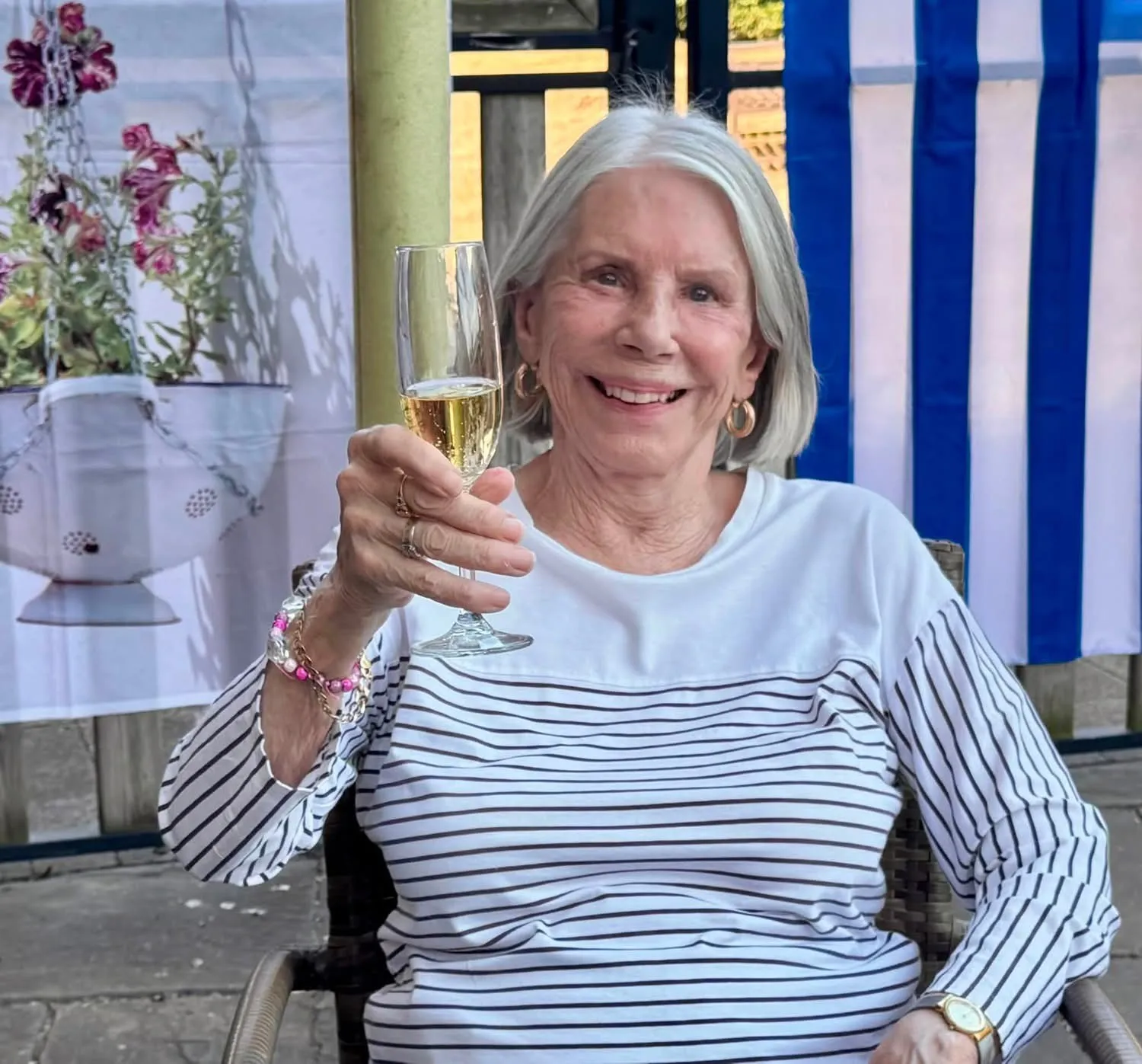 Prosecco party here at Our care home Lancaster Grange