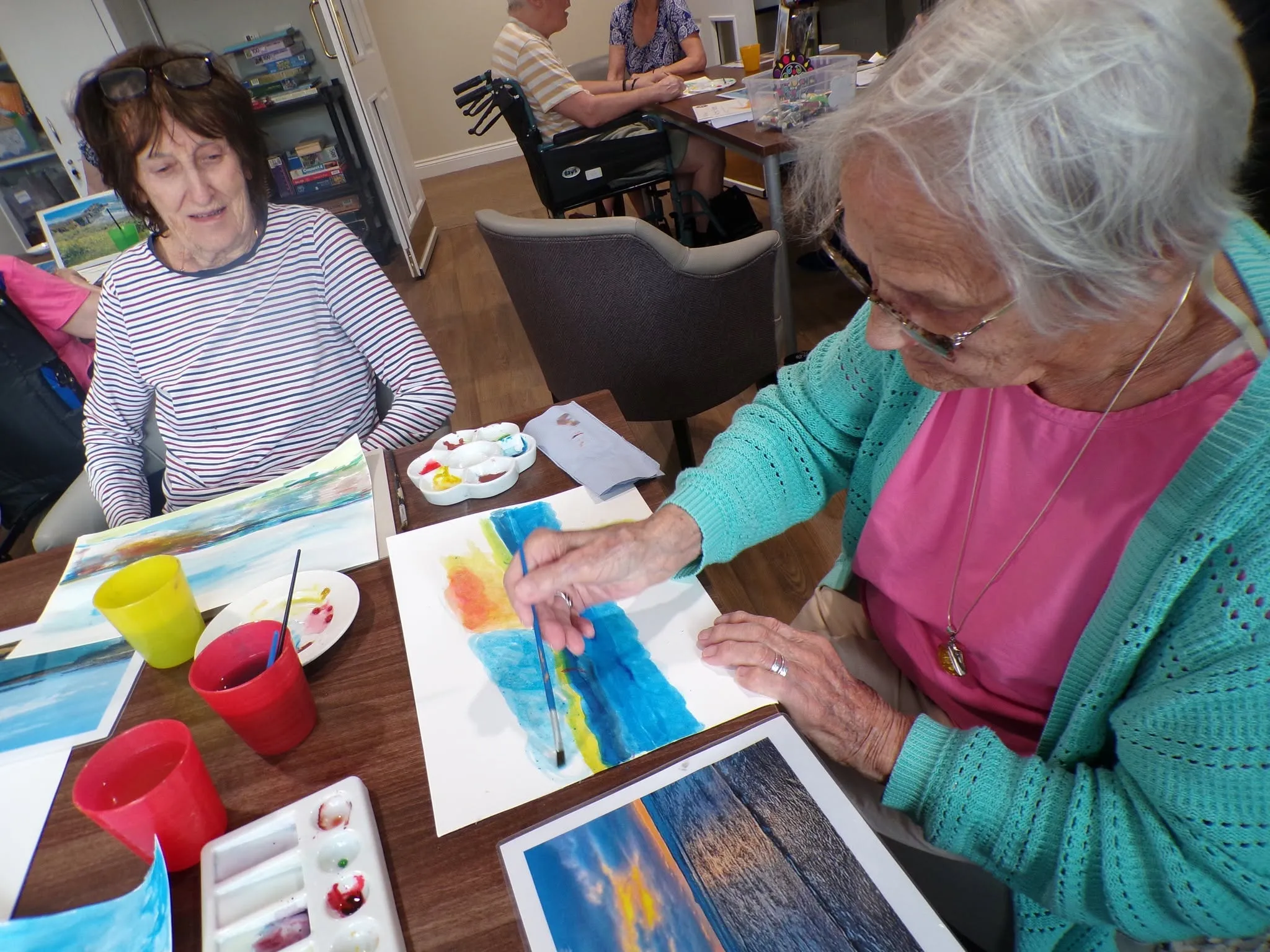 Seaside Painting Session